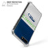 NFL Seattle Seahawks White Striped iPhone 7/8 Plus Clear Case