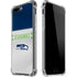 NFL Seattle Seahawks White Striped iPhone 7/8 Plus Clear Case