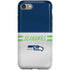 NFL Seattle Seahawks White Striped iPhone SE (2nd & 3rd Gen) Pro Case