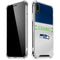 NFL Seattle Seahawks White Striped iPhone XR Clear Case