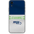 NFL Seattle Seahawks White Striped iPhone XR Skin