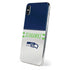 NFL Seattle Seahawks White Striped iPhone XS Skin