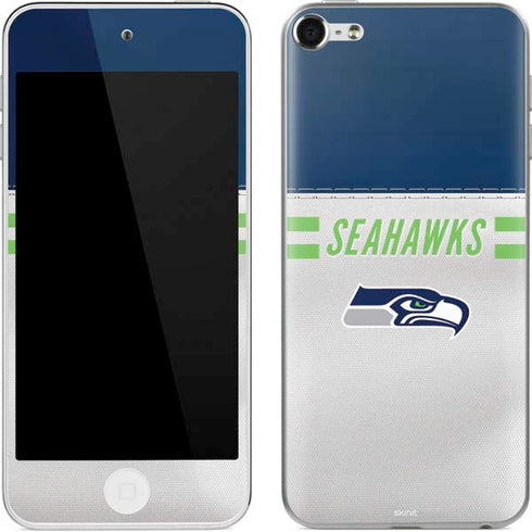 NFL Seattle Seahawks White Striped Apple iPod Skin