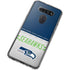NFL Seattle Seahawks White Striped LG K51/Q51 Clear Case