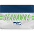 NFL Seattle Seahawks White Striped MacBook Pro 14in (2021-24) Skin