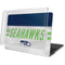 NFL Seattle Seahawks White Striped MacBook Pro 16in (2019-20) Case plus Skin