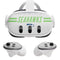 NFL Seattle Seahawks White Striped Meta Quest 3 Skin
