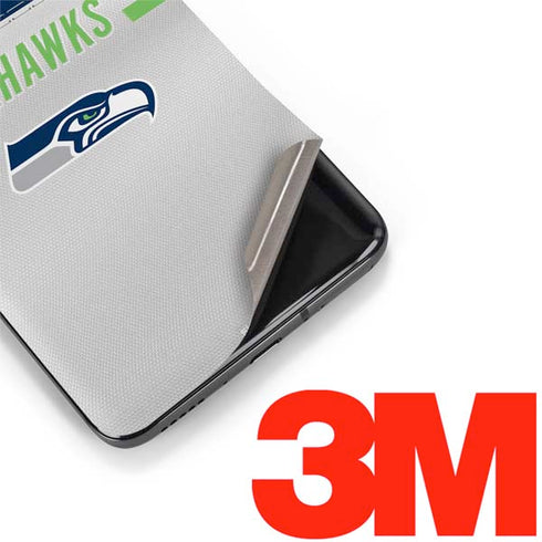 NFL Seattle Seahawks White Striped OnePlus 7 Pro Skin