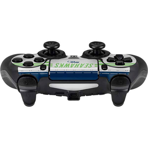NFL Seattle Seahawks White Striped PS4/PC SCUF Impact Controller Skin