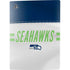 NFL Seattle Seahawks White Striped PS5 Console Skin