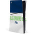 NFL Seattle Seahawks White Striped PS5 Slim Disk Console Skin