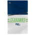 NFL Seattle Seahawks White Striped PS5 Slim Disk Console Skin