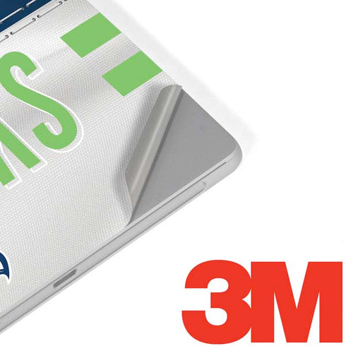 NFL Seattle Seahawks White Striped Surface Go Skin