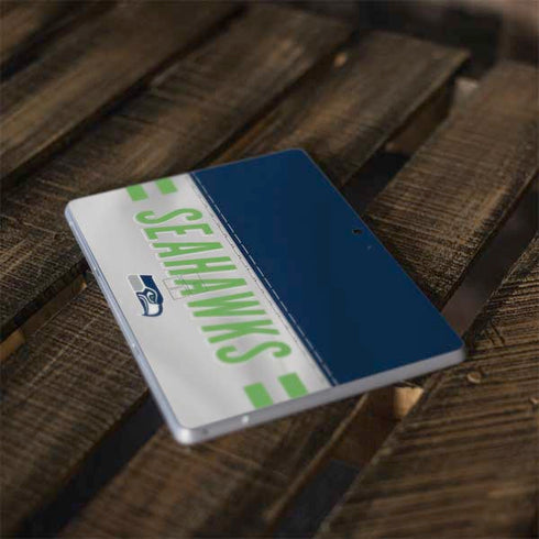 NFL Seattle Seahawks White Striped Surface Go Skin