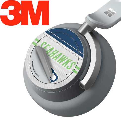 NFL Seattle Seahawks White Striped Surface Headphones Skin