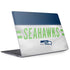 NFL Seattle Seahawks White Striped Surface Laptop 2 Skin