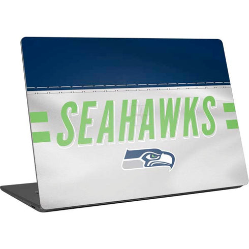 NFL Seattle Seahawks White Striped Surface Laptop 4 15in Skin