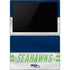 NFL Seattle Seahawks White Striped Surface Pro 6 Skin