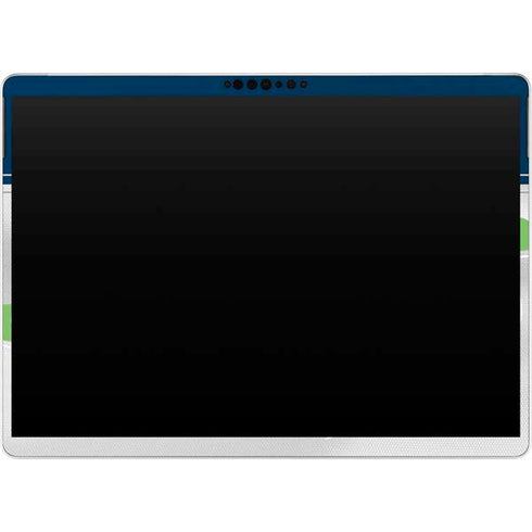 NFL Seattle Seahawks White Striped Surface Pro 9 Skin