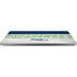 NFL Seattle Seahawks White Striped Universal Laptop 11in (8.8 x 6.2in) Skin