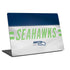 NFL Seattle Seahawks White Striped Universal Laptop 14in (11.4 x 8.2in) Skin