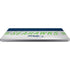 NFL Seattle Seahawks White Striped Universal Laptop 14in (11.4 x 8.2in) Skin
