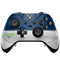 NFL Seattle Seahawks White Striped Xbox One Elite Controller Skin
