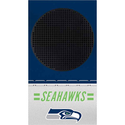 NFL Seattle Seahawks White Striped Xbox Series S Bundle Skin