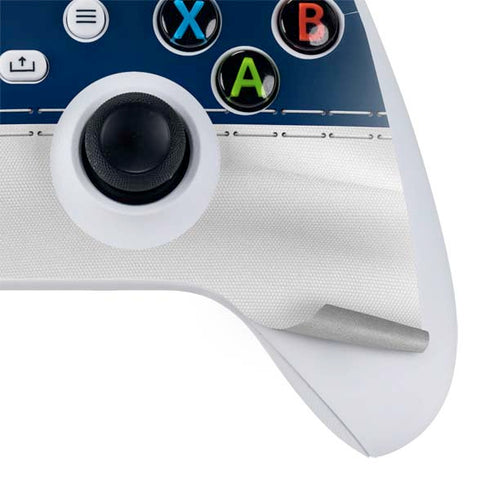 NFL Seattle Seahawks White Striped Xbox Series S Controller Skin