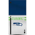 NFL Seattle Seahawks White Striped Xbox Series X Console Skin