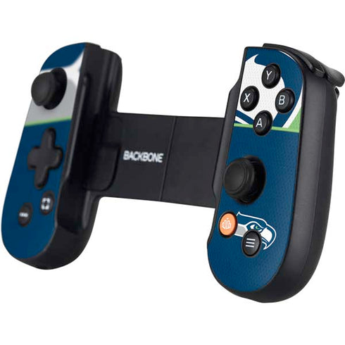 NFL Seattle Seahawks Zone Block Backbone One for iPhone Game Controller Skin