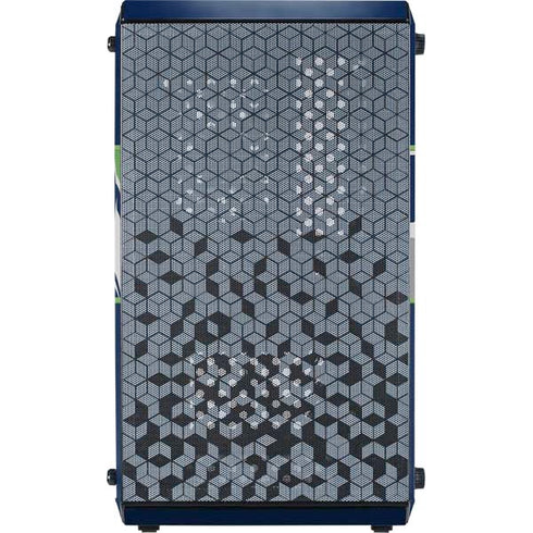 NFL Seattle Seahawks Zone Block Cooler Master MasterBox Q300L Mini Tower Skin