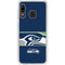 NFL Seattle Seahawks Zone Block Galaxy A20 Clear Case