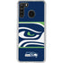 NFL Seattle Seahawks Zone Block Galaxy A21 Clear Case