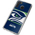 NFL Seattle Seahawks Zone Block Galaxy A21 Clear Case