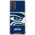 NFL Seattle Seahawks Zone Block Galaxy A32 5G Clear Case