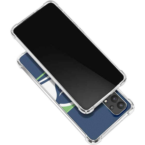 NFL Seattle Seahawks Zone Block Galaxy A32 5G Clear Case