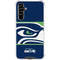 NFL Seattle Seahawks Zone Block Galaxy A54 5G Clear Case