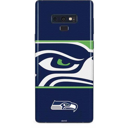 NFL Seattle Seahawks Zone Block Galaxy Note 9 Skin