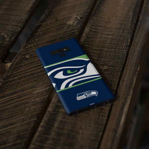 NFL Seattle Seahawks Zone Block Galaxy Note 9 Skin
