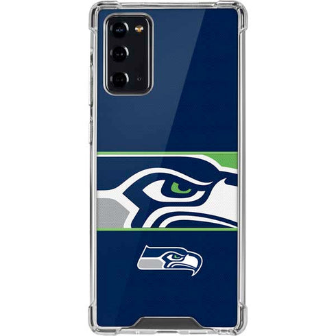 NFL Seattle Seahawks Zone Block Galaxy Note20 5G Clear Case