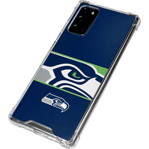 NFL Seattle Seahawks Zone Block Galaxy Note20 5G Clear Case