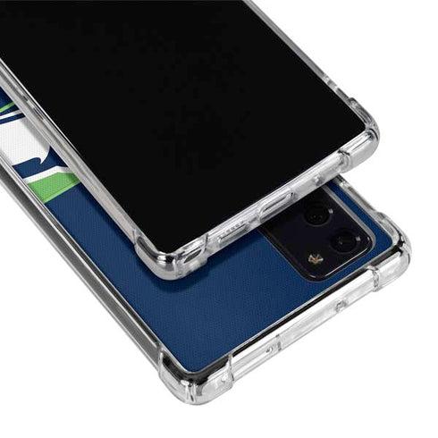 NFL Seattle Seahawks Zone Block Galaxy Note20 5G Clear Case
