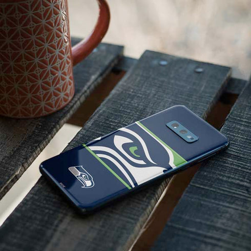 NFL Seattle Seahawks Zone Block Galaxy S10e Skin