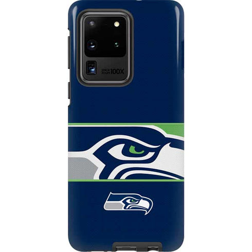 NFL Seattle Seahawks Zone Block Galaxy S20 Ultra 5G Pro Case