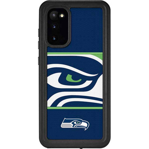NFL Seattle Seahawks Zone Block Galaxy S20 Waterproof Case