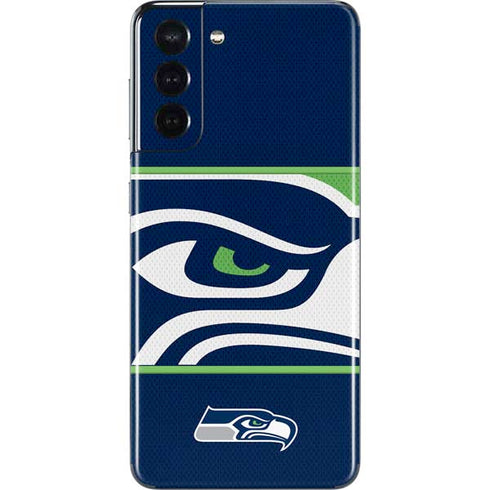 NFL Seattle Seahawks Zone Block Galaxy S21 5G Skin