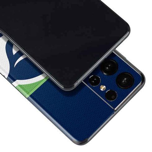 NFL Seattle Seahawks Zone Block Galaxy S21 Ultra 5G Skin