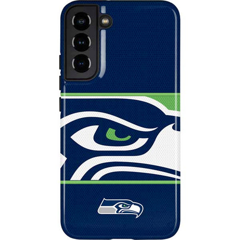 NFL Seattle Seahawks Zone Block Galaxy S22 Plus Pro Case