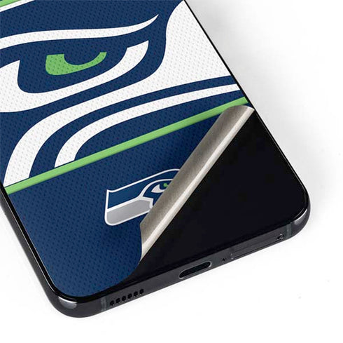NFL Seattle Seahawks Zone Block Galaxy S22 Skin